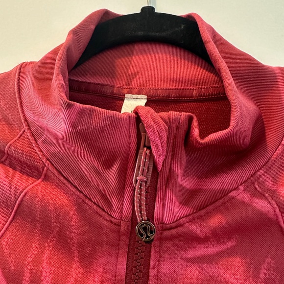 Lululemon Ebb street define jacket Chianti workout gym athleisure sporty Yoga 6 - Picture 13 of 17